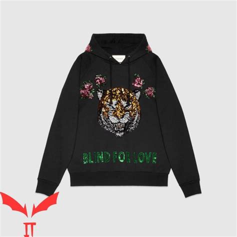 blind for love gucci sweatshirt|Gucci 2021 Blind For Love Hoodie .